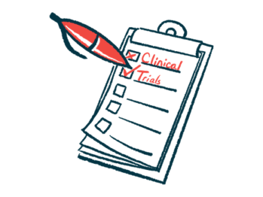 An oversized red pen ticks boxes labeled 